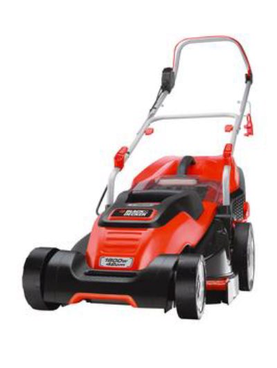 Black & Decker Emax42I 1800W, 42Cm Edgemax Compact &Amp; Go Lawn Mower